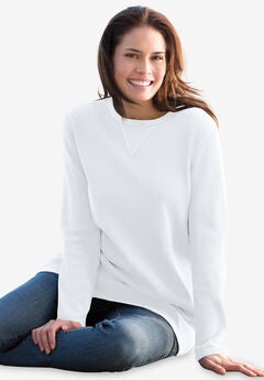 Waffle Thermal Sweatshirt