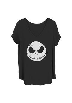 Big Face Jack V-Neck T-Shirt