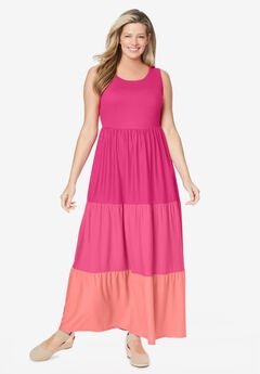 Plus Size Sleeveless Summer Dresses