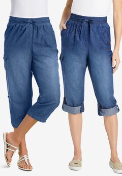 Convertible Length Cargo Capri/Bermuda
