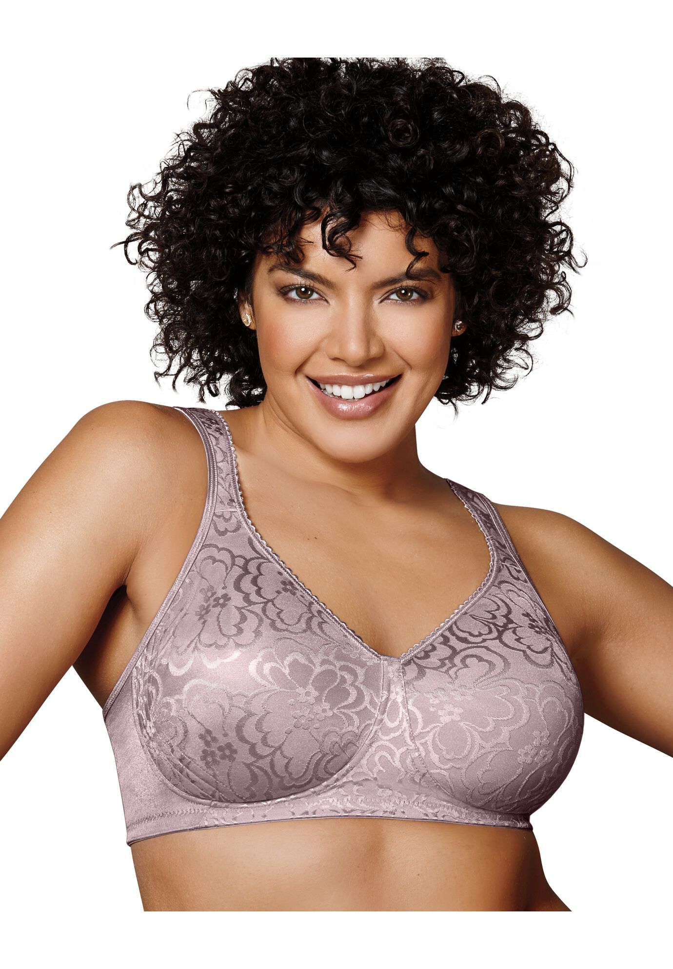 Playtex® 18 Hour Ultimate Lift & Support Wirefree Bra, WARM STEEL, hi-res image number 0