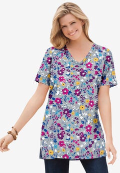 Plus Size Rayon Tops