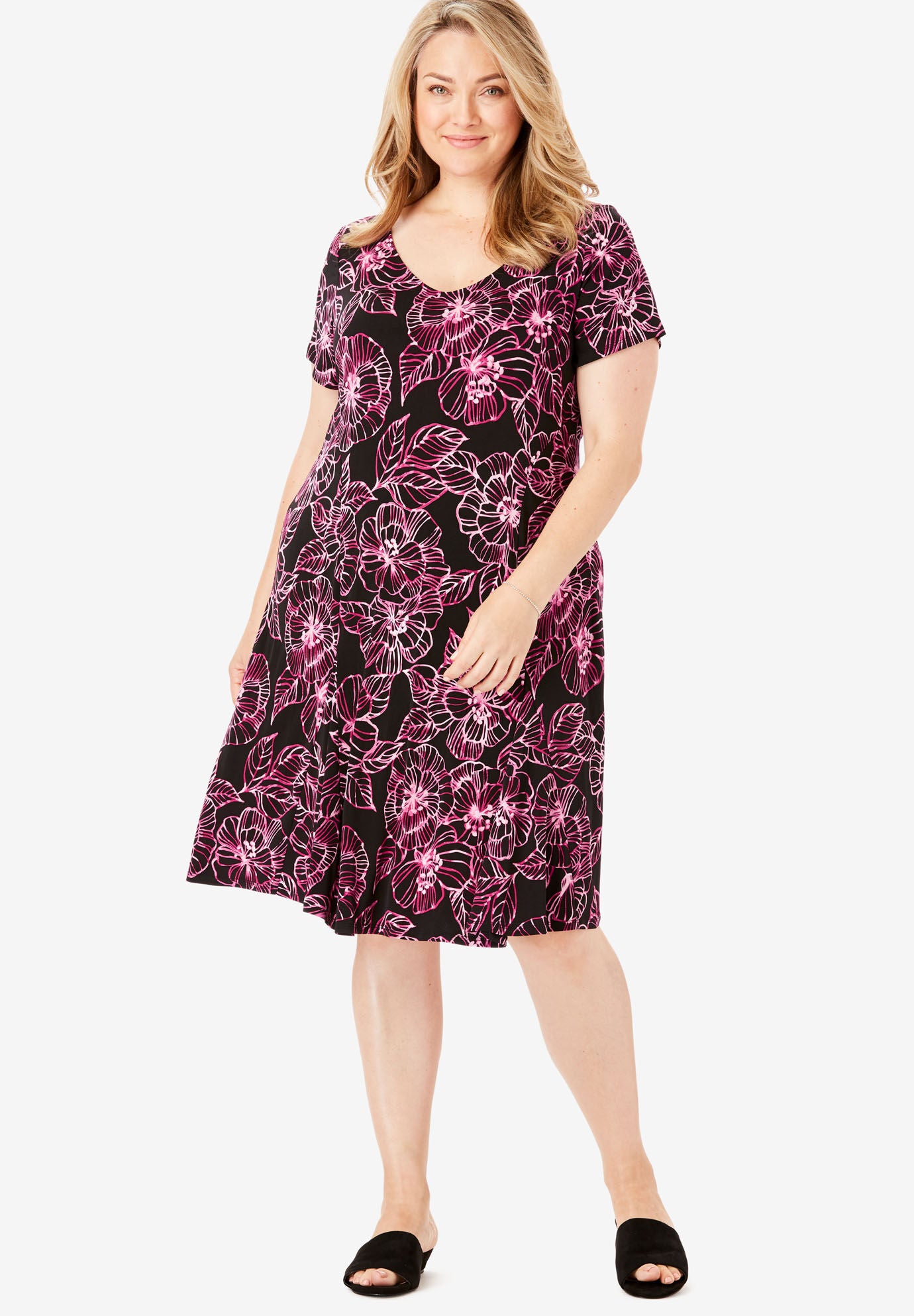 woman within summer dresses