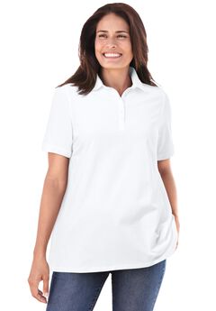 Perfect Short-Sleeve Polo Shirt