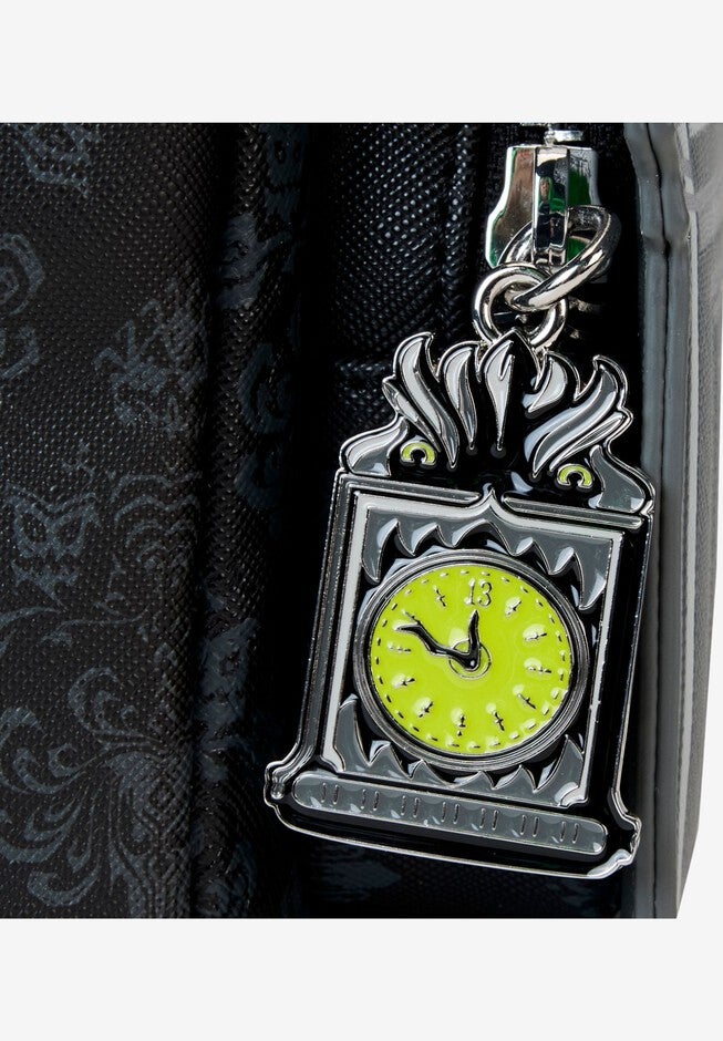 Loungefly x Disney Haunted Mansion Gargoyle Wallpaper Mini Backpack, BLACK, alternate image number null