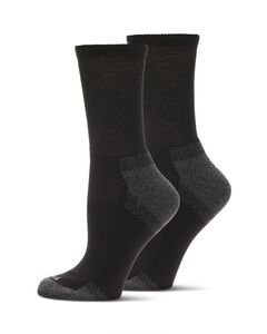 2 Pair Pack Unisex Diabetic Half Cushion Quarter Socks