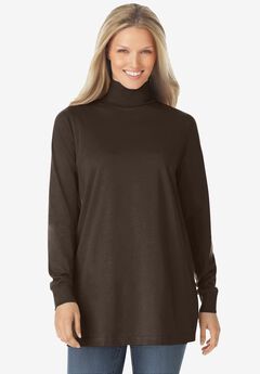 Perfect Long-Sleeve Turtleneck Tee