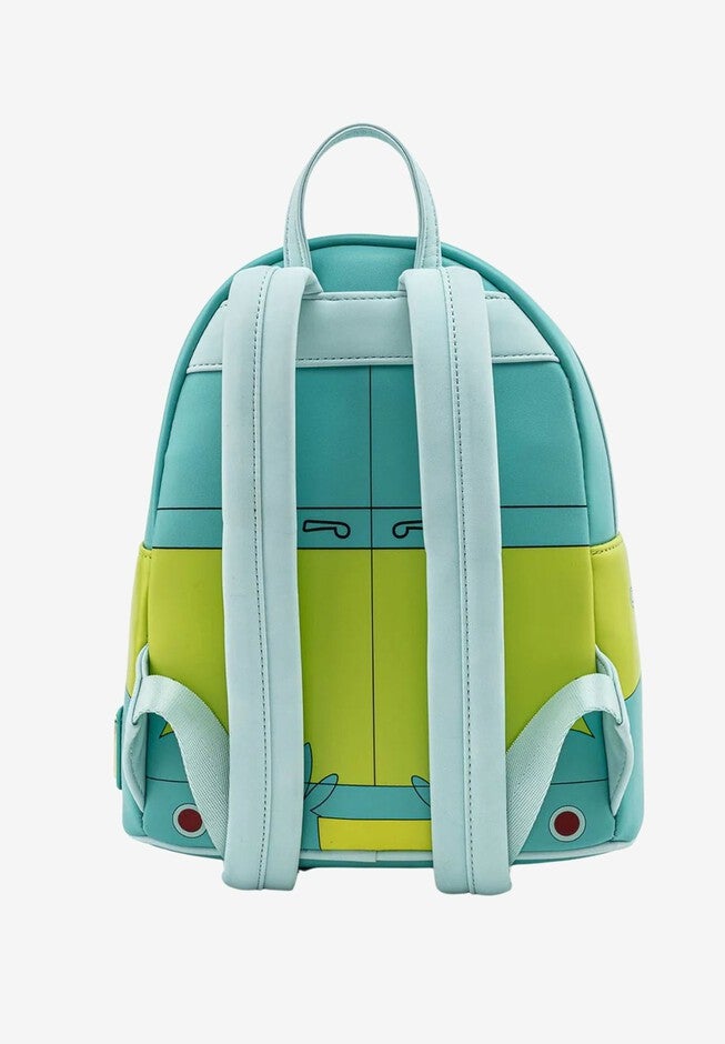 Loungefly x Scooby Doo Mystery Machine Mini Backpack Shoulder Bag Purse, BLUE, on-hover image number null