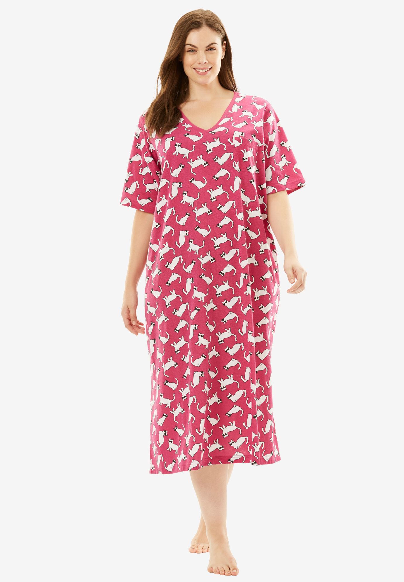 plus size sleep shirts for women woman within long plus size shirts