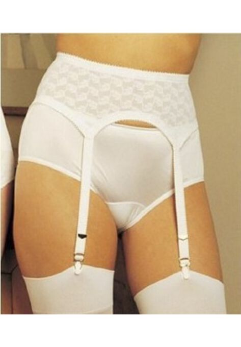 Garter Belt, WHITE, hi-res image number null