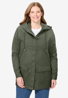 Lightweight Utility Hoodie Jacket