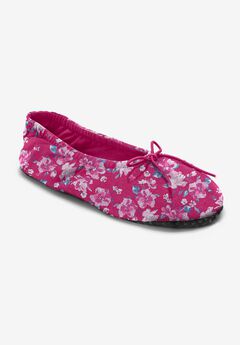 Dreams & Co.® Knit Ballerina Slipper