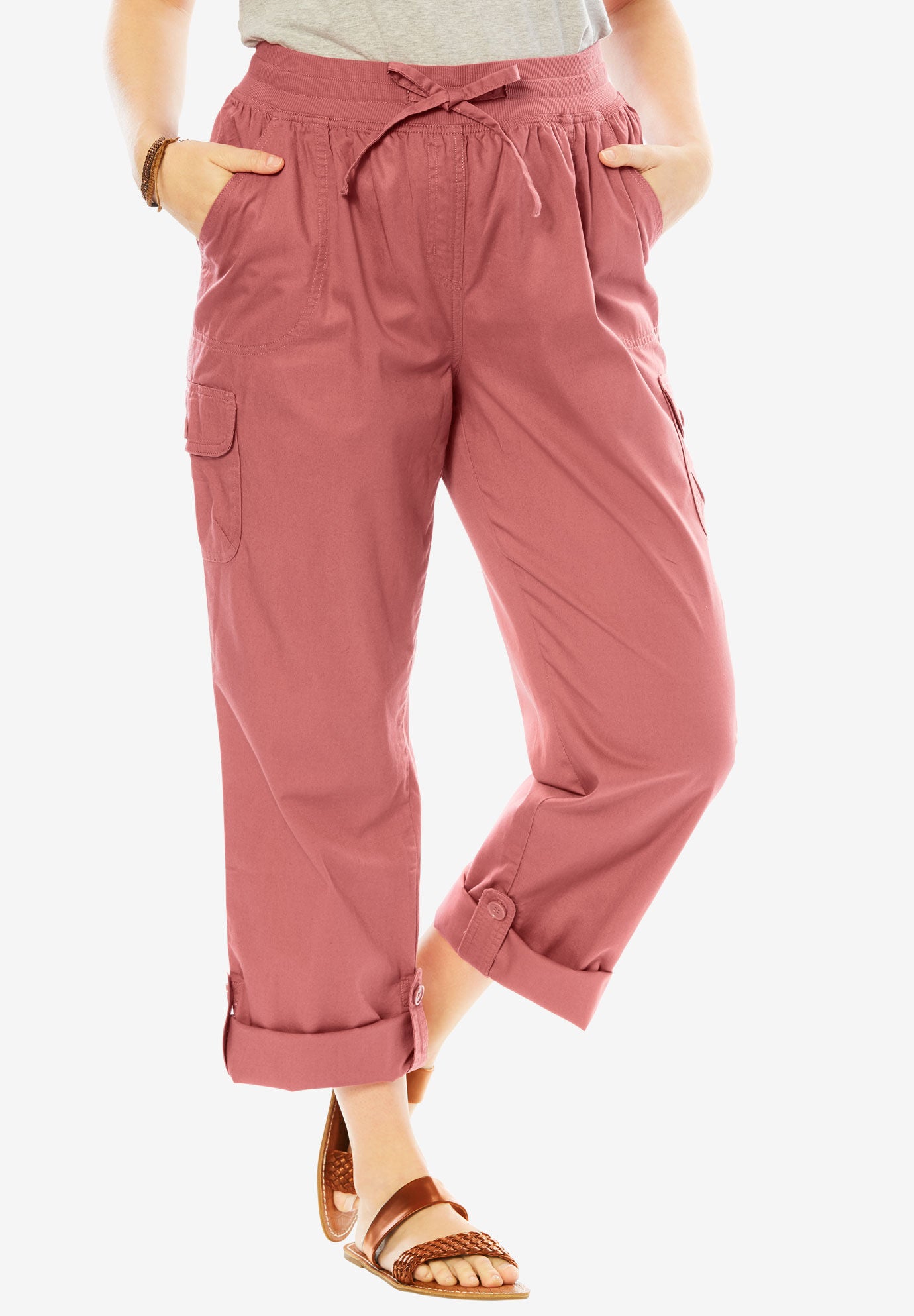 woman within cargo pants