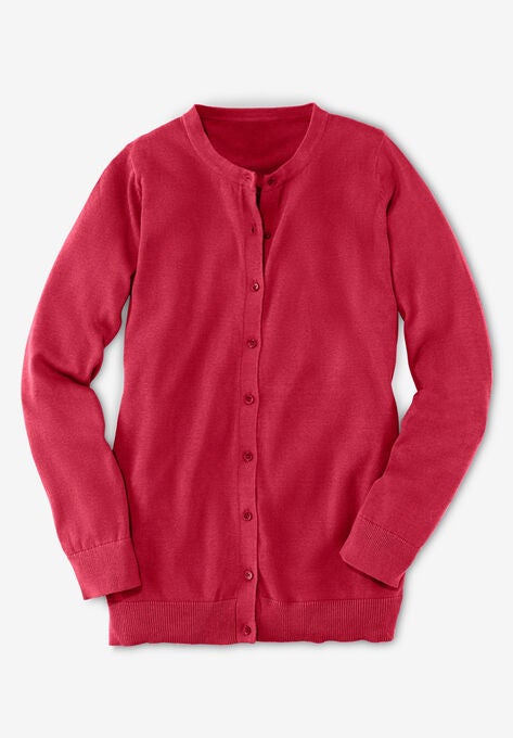 Perfect Long-Sleeve Cardigan, , alternate image number null