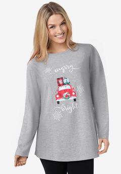 Plus Size Holiday Tops