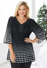 Embellished Pleated Blouse, , on-hover image number null