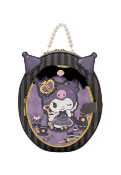 Loungefly x Sanrio Kuromi 20th Anniversary Cameo Mini Backpack