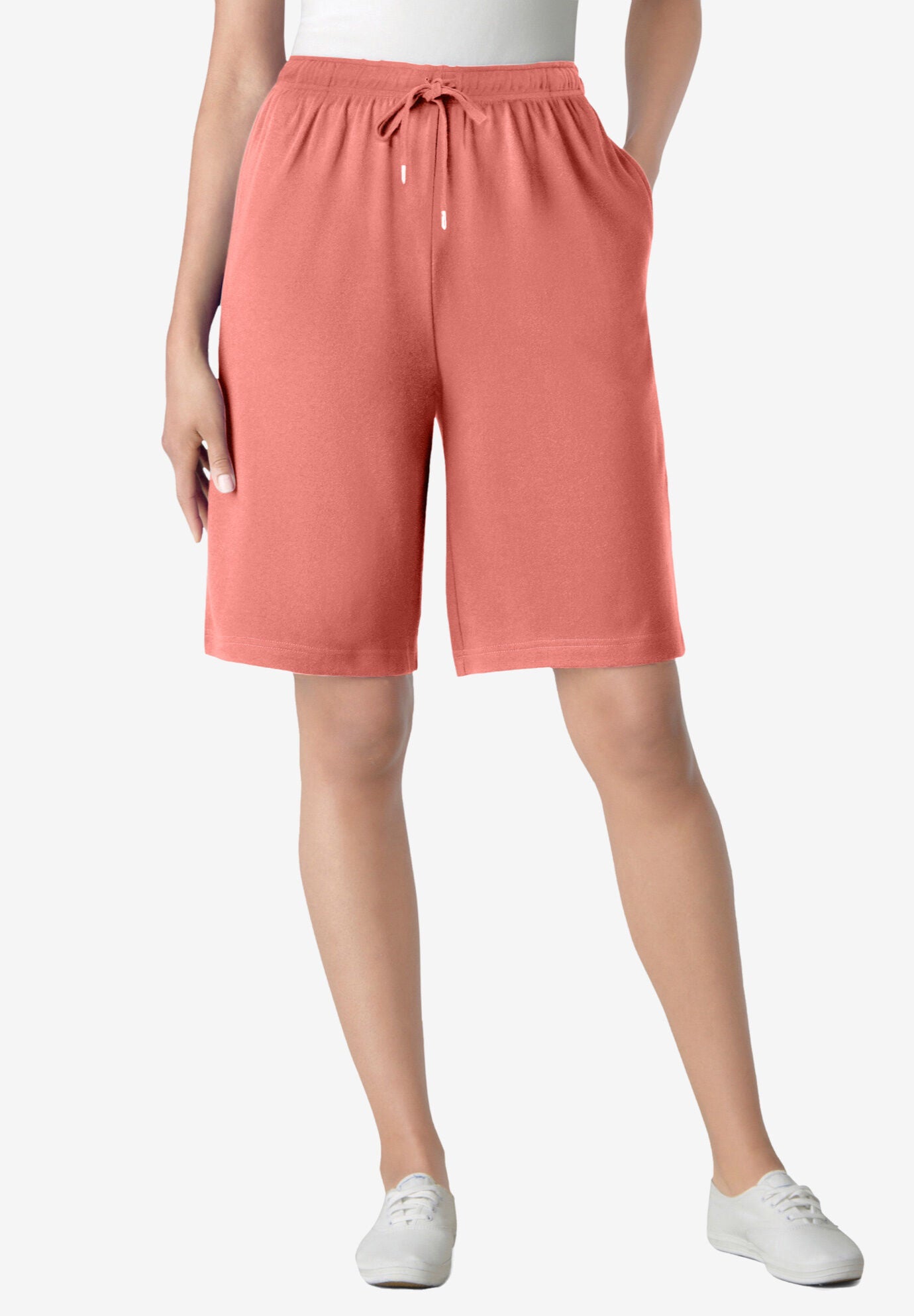 Woman Within Plus Size Sport Knit Short - Picture 47 of 58