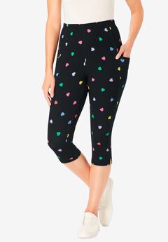 Printed Pocket Capri