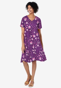 Short Crinkle Dress