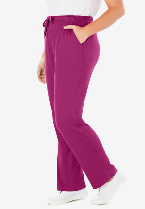 Sport Knit Straight Leg Pant, , alternate image number null