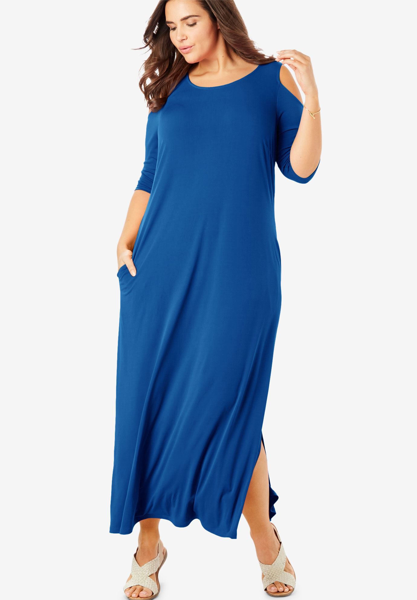 woman within dresses plus size