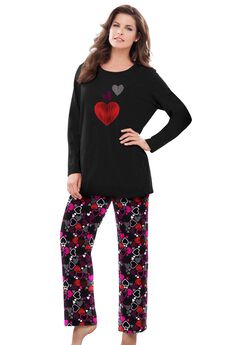 Plus Size Soft Cotton Lounge Pants