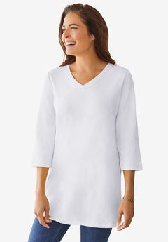 Plus Size Cotton Tunics