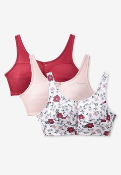 Plus Size Pink Bralettes