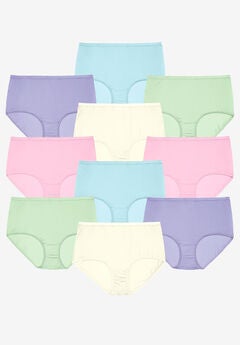 Full Coverage Cotton Brief 10-Pack