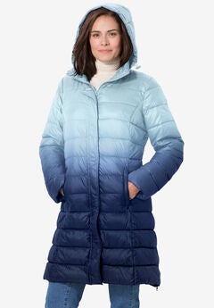 Long Packable Puffer Jacket
