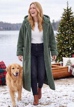 Plus Size Grey Coats