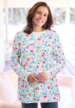 Ultra Soft Waffle Thermal Sweatshirt