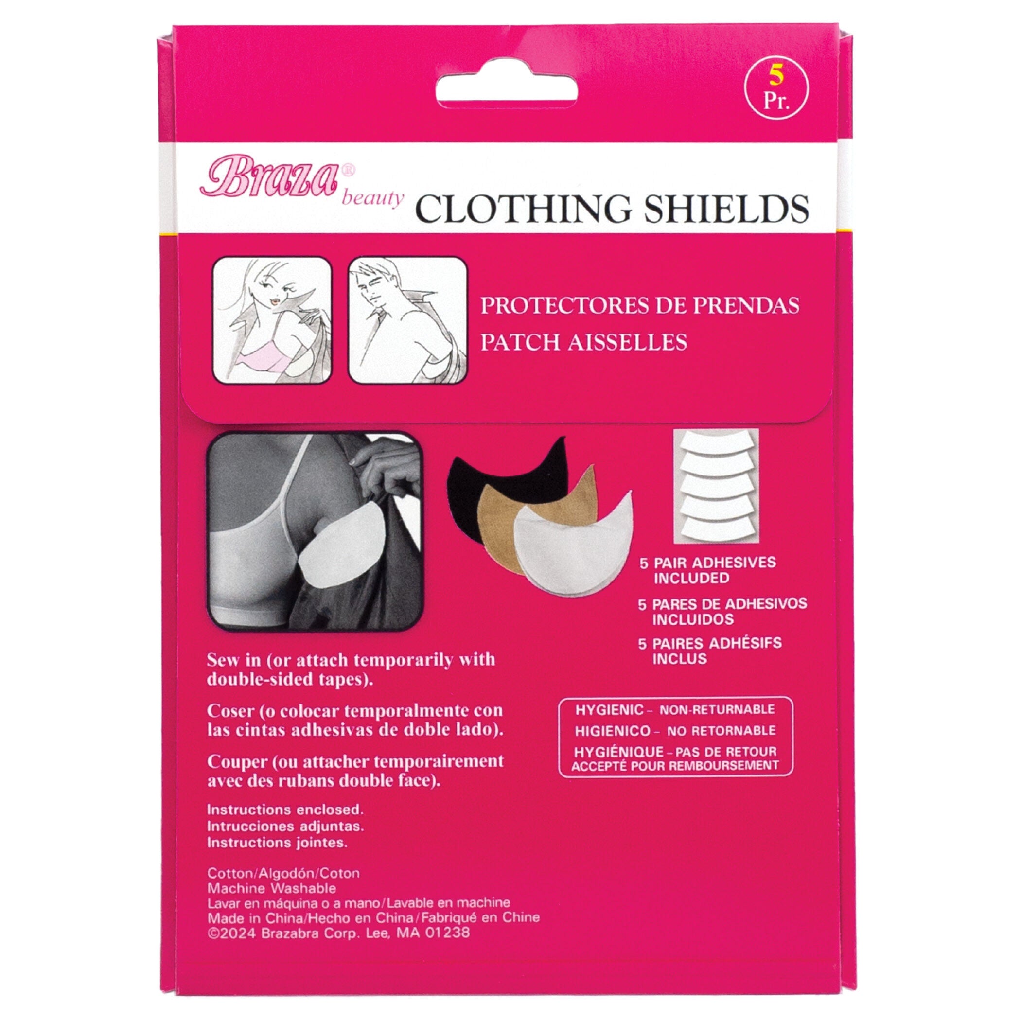 Fabric clothing Shields, ASST, on-hover image number 1