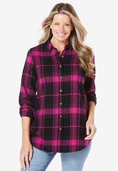 Plus Size Classic Shirts For Spring Break