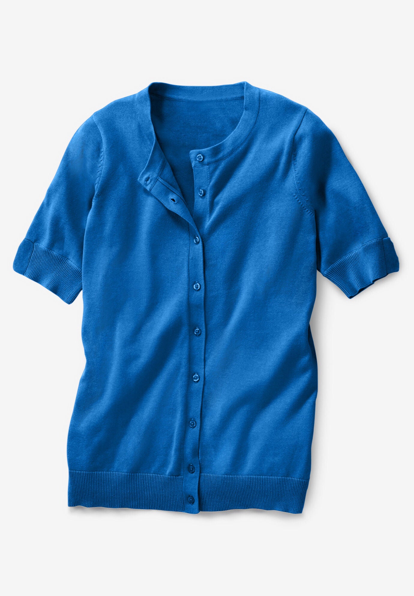 Woman within short sleeve cheap cardigan
