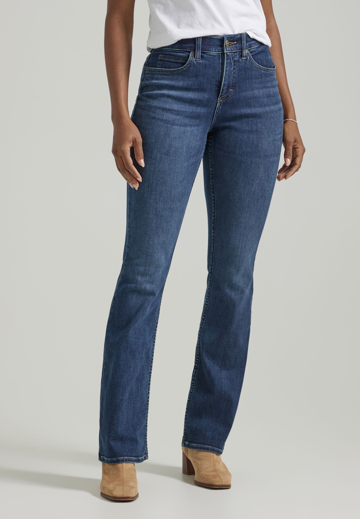 Ultra Lux Comfort With Flex Motion Bootcut Jean Jean, STAR RISE, hi-res image number 0