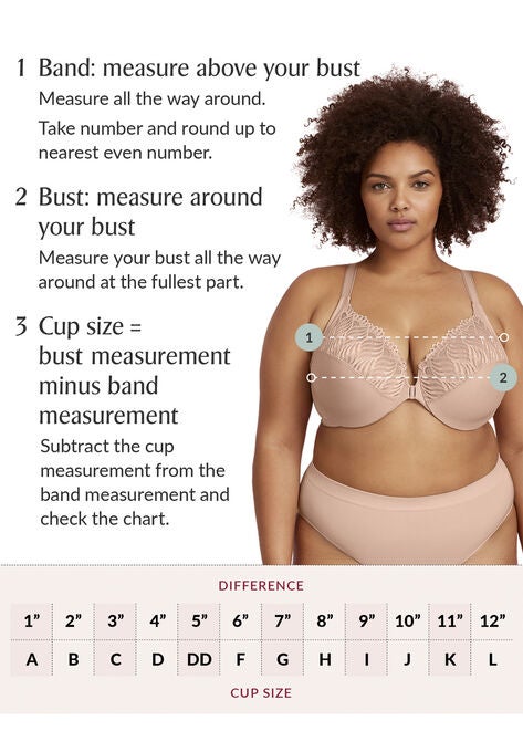 Full Figure Plus Size Magiclift Minimizer Bra Wirefree #1003 Bra, , alternate image number null