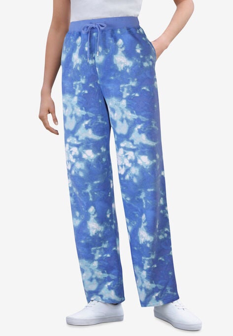 Better Fleece Sweatpant, SOFT BLUE TIE DYE, hi-res image number null