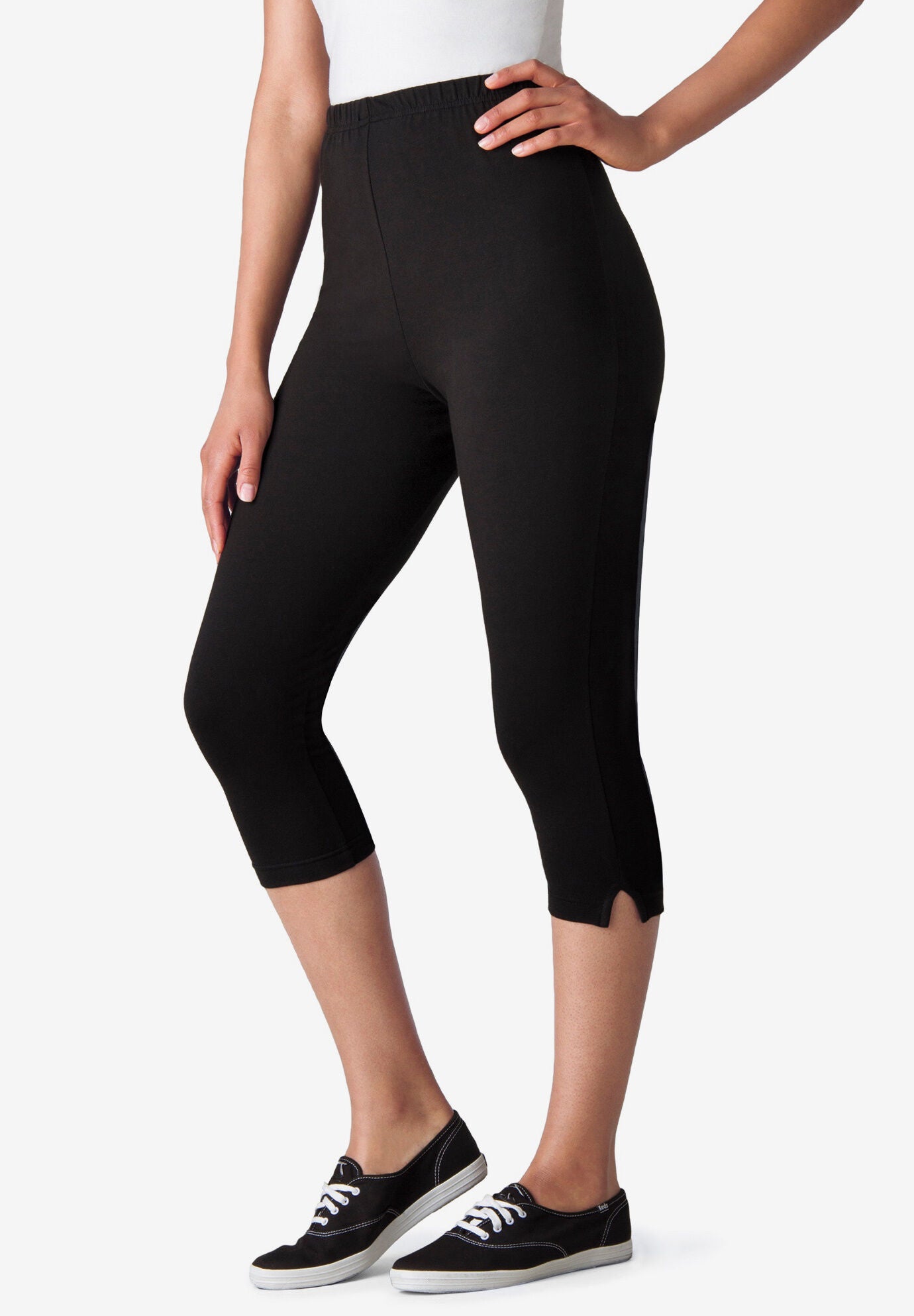 cotton capri pants plus size