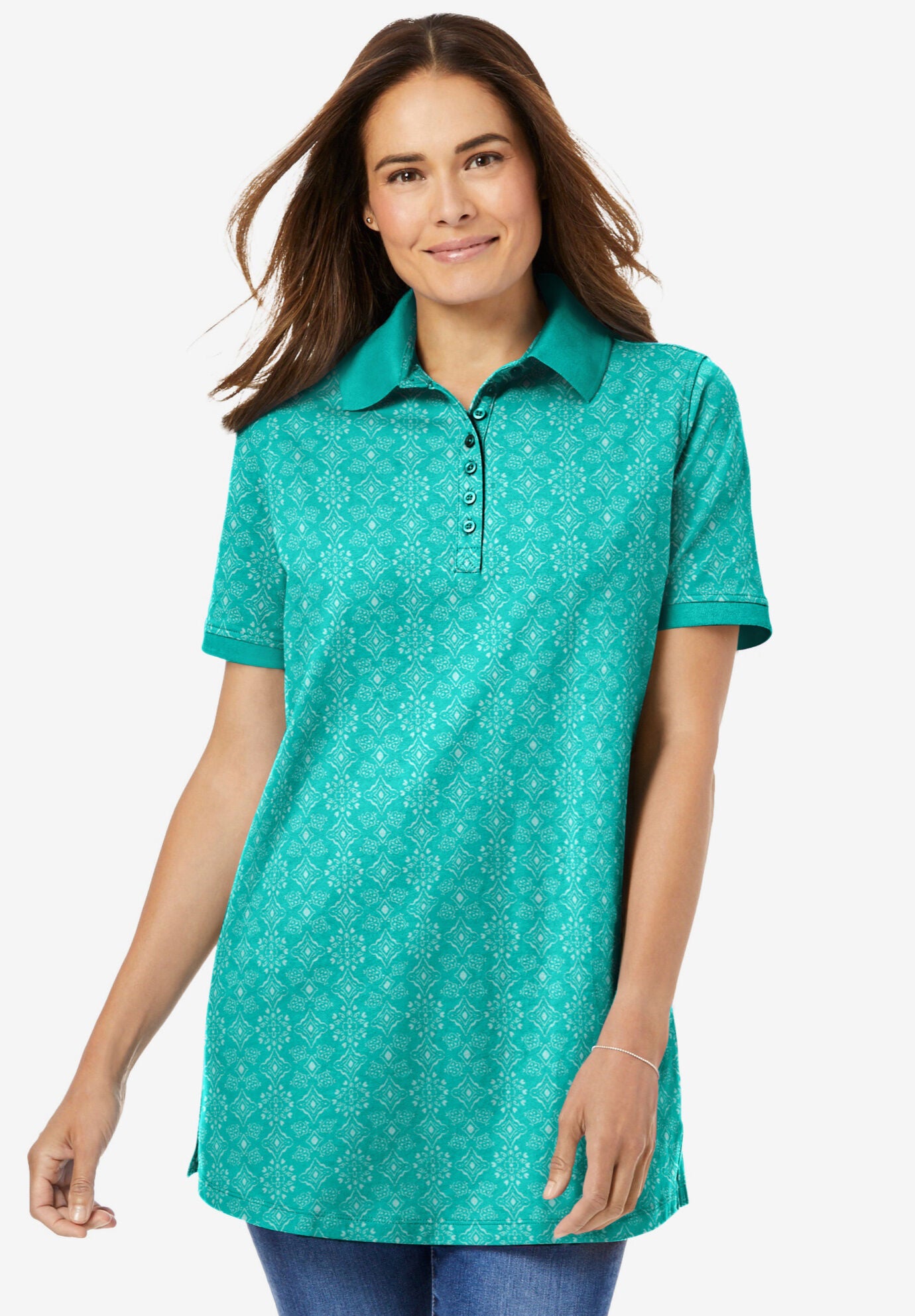 INSIDE Womens 7spoc04 Short Sleeve Polo Shirt INSIDE Womens 7spoc04 Short Sleeve Polo Shirt