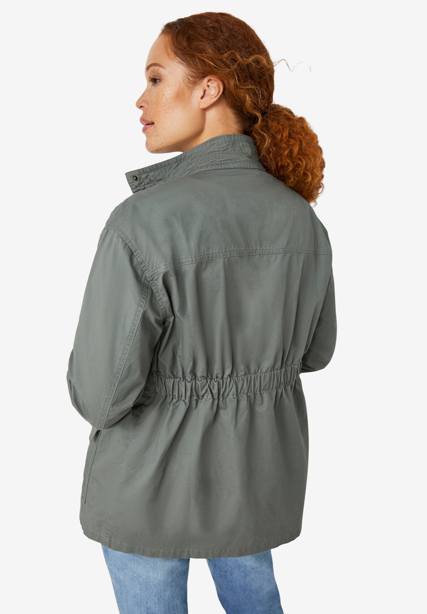 Camo Utility Jacket | Woman Within