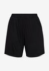Soft Knit Shorts With Pockets, , alternate image number null