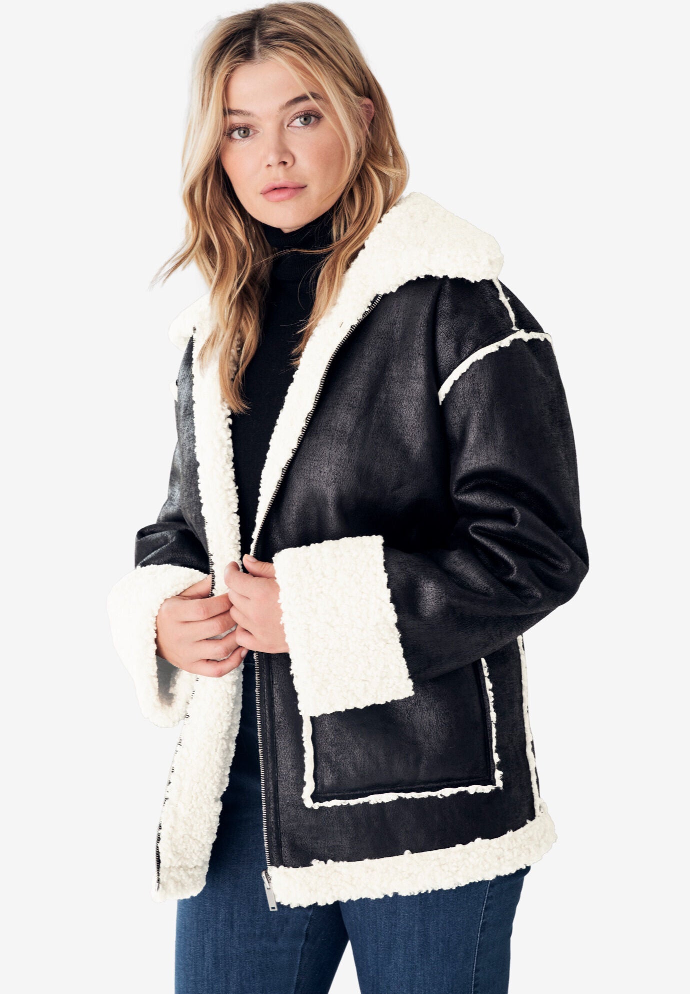 Woman top within jackets