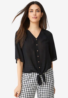 Plus Size Rayon Blouses