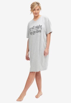 V-Neck Sleep Shirt