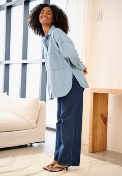 Plus Size High Rise Jeans