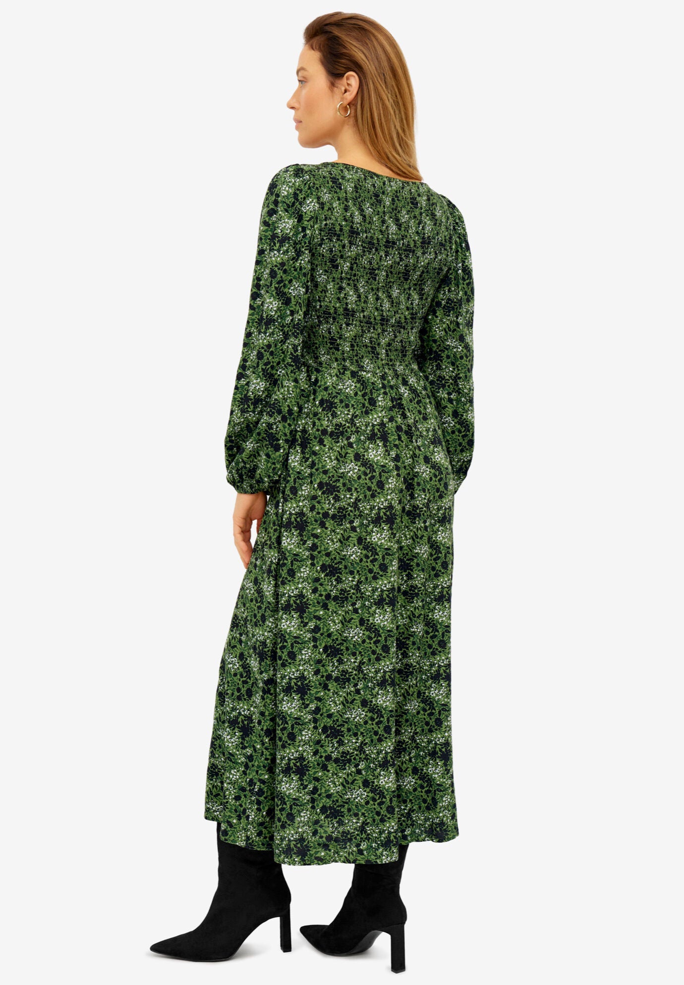 smocked dress main image 1
