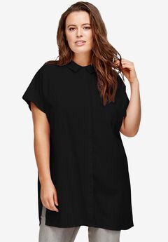 Plus Size Linen Tunics