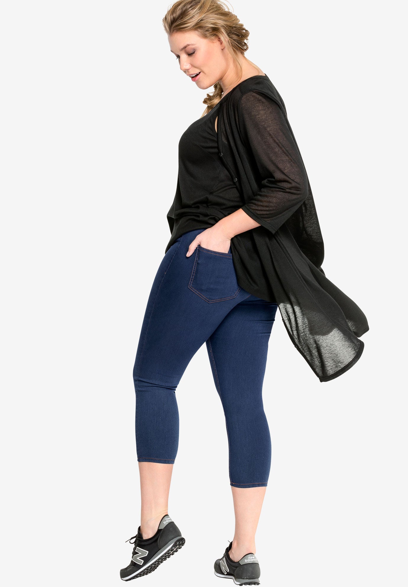 woman within jeggings